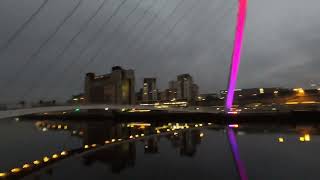 Millennium bridge in Newcastle Upon Tyne