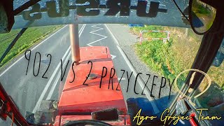 🔥Przejazd😱 U-R-S-U-S 902😱 VS 2 PRZYCZEPY💪 [ENGINE SOUND]🔥 okolice Grojca🔥