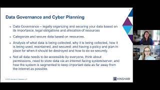 Cyber and Privacy Law for School Districts: An Overview of the Legal Issues and Risks