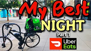 A night to remember Part 1 of 2. Doordash and Ubereats delivery.