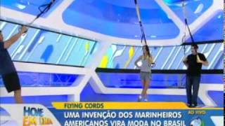 Hoje Em Dia - Flying Cords.wmv