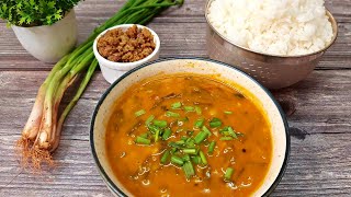 Spring onion sambhar recipe | Sambhar recipe | Spring onion recipe