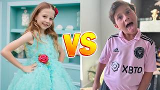 Like Nastya vs Mateo Messi (Messi's son) Transformation 2024 ✨ From Baby To Now