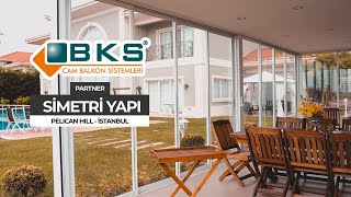 BKS Kış Bahçesi l Isıcamlı Lux Sürgülü Sistem l Pelican Hill İstanbul