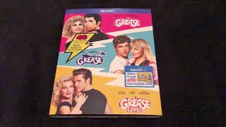 Grease: 3 Movie Collection | Blu-Ray & Yearbook UNBOXING | Walmart Exclusive | Grease 1, 2 & Live!