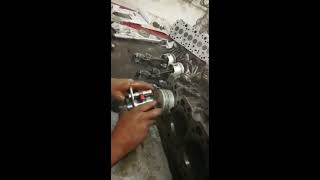 How to install Pistons in engine block!