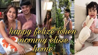 MOMMY ELISSE TUWANG TUWA KAY FELIZE | izyTV