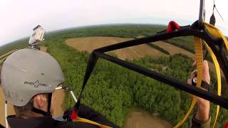 Mon premier vol paramoteur en tandem à Mont-Carmel (Vidéo complète)