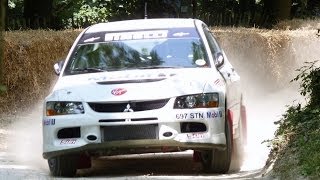 Rallying at Goodwood Festival of Speed 2013 (HD)