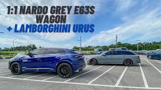 1:1 Nardo Grey E63S Wagon + Lamborghini Urus!