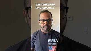 Basic Desktop Configuration in 2024 #shorts #desktop