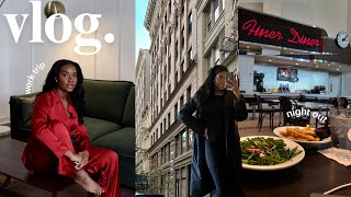 VLOG | a quick work trip to nyc | Octavia B