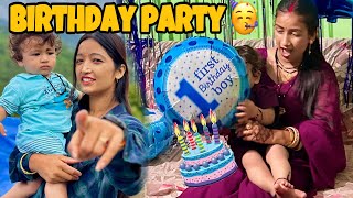 1sBirthday में किया तारा ने ज़ोरदार डांस|🥰jhinkwan Vlog @tarahulvlogs