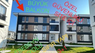 YAZLIKTA SIFIR YAPI ÖZEL GÜVENLİKLİ GÜZEL DAİRE ( SATIŞTAN ÇEKİLDİ )