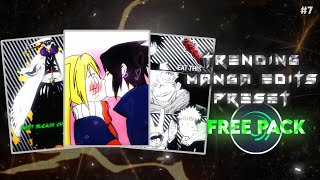 Trending Manga Edit Presets, XML and Materials | Alightmotion | Loony #mangaedit #alightmotionpreset