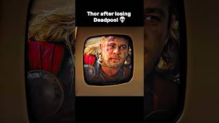 Why was Thor crying in deadpool 3 ?