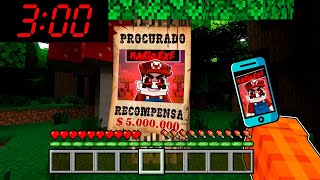 A PROCURA DO MARIO.EXE ÁS 03:00 DA NOITE PARA MIM VINGAR NO MINECRAFT !! ‹ LOBINHO ›