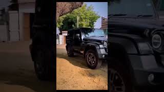 black car's attitude / black car's status @nik_rabs_ #thar #fortuner #cars #black #blackcar #offroad