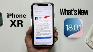 i Installed iOS 18.0.1 on iPhone XR - Whats New iOS 18.0.1 on iPhone XR