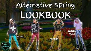 SPRING LOOKBOOK (alternative/emo/scene/grunge/pastel goth)