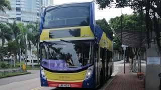 Hong Kong Bus Alexander Dennis Enviro400 Voith CityBus 31509 UN1454 @25