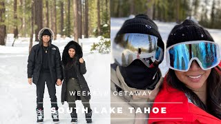 Travel VLOG | Weekend Road Trip to South Lake Tahoe | Hell's Kitchen + Snowboarding