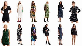 Best 12 Ideas Collection fashion chic style luxury modern designer dresses Desigual Women's clothing