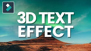 3D Text Effect in Filmora 9 | Filmora Tutorials.