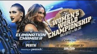 Ripley vs Jax full match | Elimination Chamber: Perth