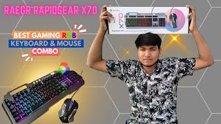 Best Gaming Keyboard & Mouse Combo | Unboxing & Review | RAEGR RAPIDGEAR X70 | S Tech Bharat