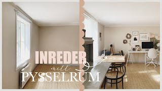 Inreder hemmakontoret / pysselrummet utan att köpa nytt! ✂️♻️🏠