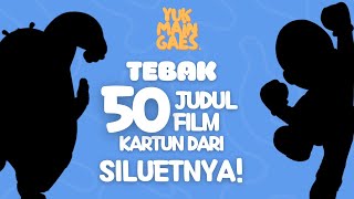 💡👤 Tebak 50 Judul Film Kartun Dari Siluetnya | Kuis Gambar