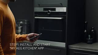 How to connect your oven in four steps using an IOS device | AEG