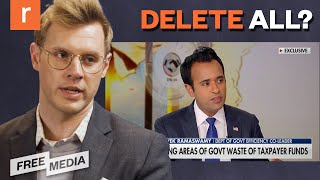 Elon Musk, Vivek Ramaswamy VOW to DELETE excess federal jobs, departments | Free Media