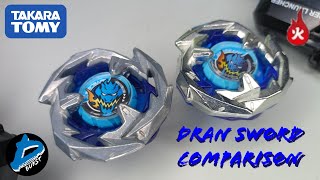 Dran Sword Comparison | Takara Tomy vs Flame Brand | Beyblade X Comparison ベイブレードエックス