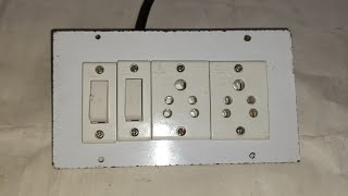 2 switch two 5 pin socket wiring|switch socket connection | स्विच सॉकेट बोर्ड वायरिंग करना सीखें