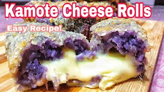 Gawin mo ito sa Kamote! Suguradong kikita ka! | Kamote Cheese Rolls | Easy Recipe