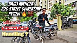 BAJAJ AVENGER 220 STREET OWNERSHIP REVIEW 🔥💯 | Bajaj AVENGER 220 Street Worth buying 🤔 | #review