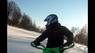 Зимой на мотоцикле(snowbike rus production)