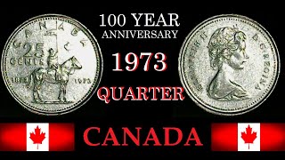 1973 CANADA QUARTER