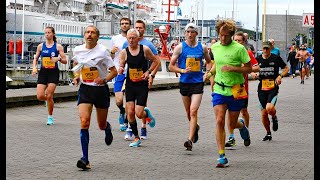 Kiellauf am 3. Oktober 2021  - Halbmarathonlauf zwischen km 1 und km 2