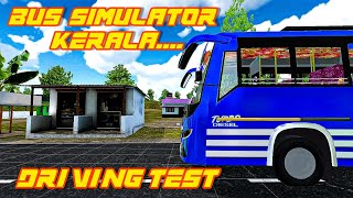 BUS SIMILATOR KERALA DRIVING TEST |@RAPTORGAMING|