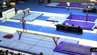 Rebeca Andrade (BRA) Balance Beam Brazilian Championships 2023