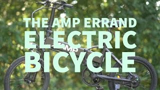 The AMP Errand Electric Bicycle is a great mode of transport and helps reduce your carbon footprint