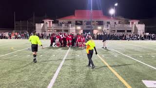 Haddon Township girls soccer celebrates its sectional title.