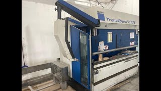 Pressbrake Trumpf Trumabend V85S, Company Amaron s.r.o.