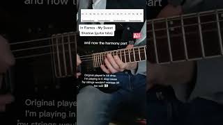 In flames - My Sweet Shadow (guitar riff with tabs)