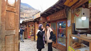 Unique Village Tour in Masuleh, Iran! 🇮🇷I Historical Mountain City!!ایران