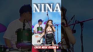 "FOOLISH HEART" - NINA | Circus Music Festival #live #concert #music #nina #shorts #musicfestival