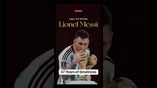 🐐🌟 Happy 37th Birthday to the legend who brought the World Cup home, Leo Messi #Soccer #GamersHub